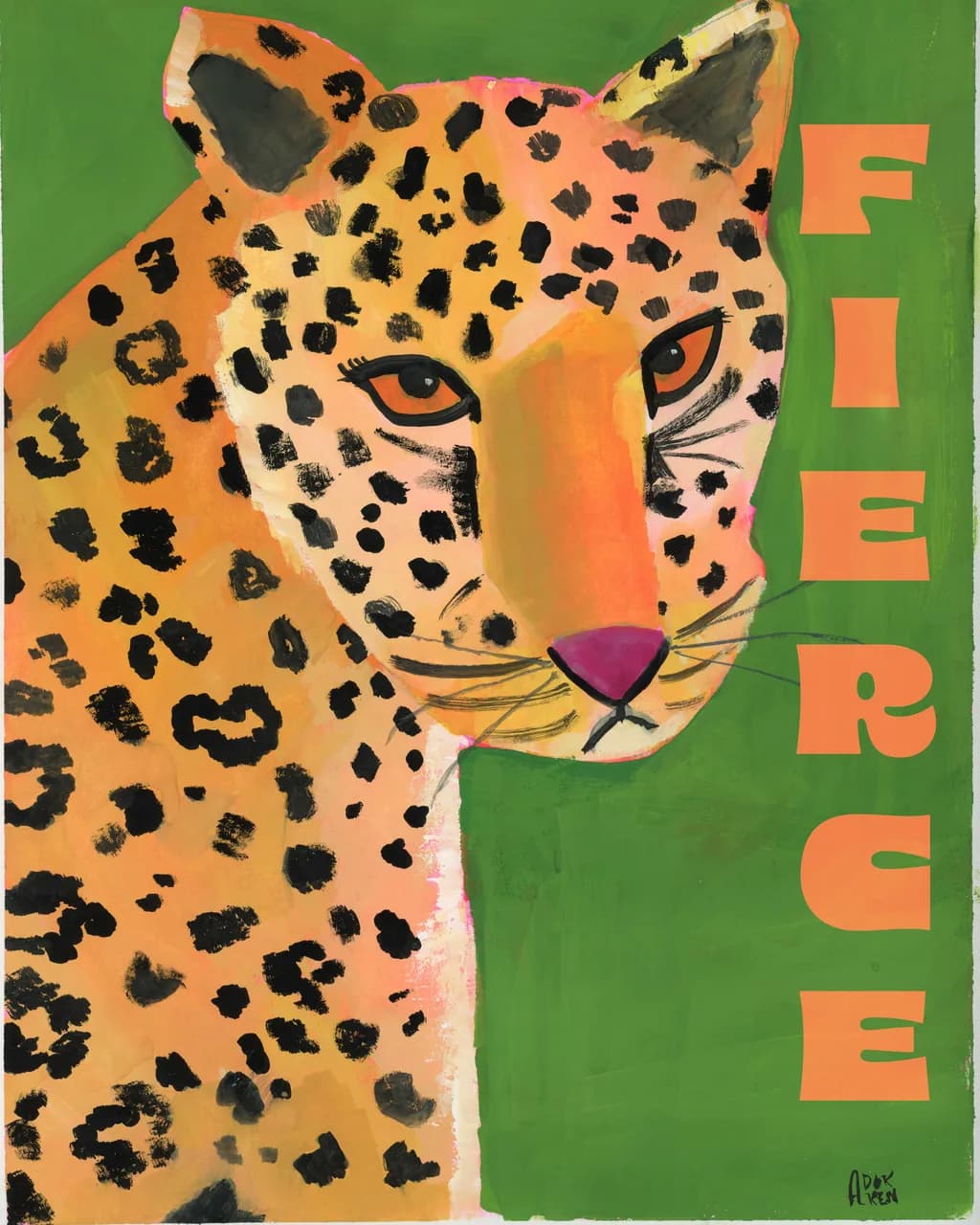 Fierce Leopard