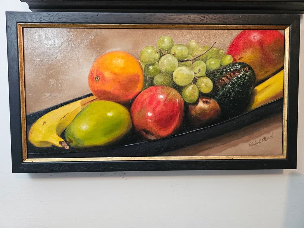 Vibrant Harmony: A Still Life of Fresh Fruits in a Bowl