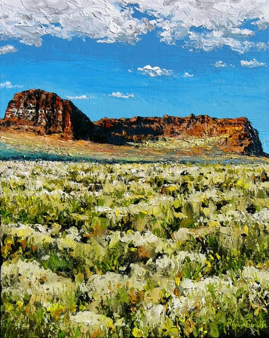 Majestic Mesa: A Vibrant Landscape of Nature's Palette