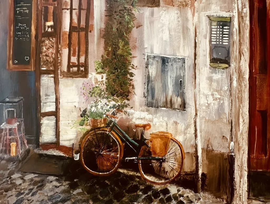 Italian Courtyard Bike