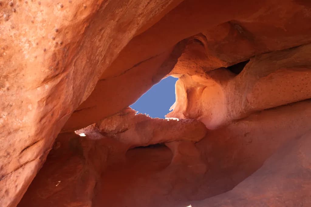 Whispers of the Earth: A Glimpse Through Nature's Rock Formation