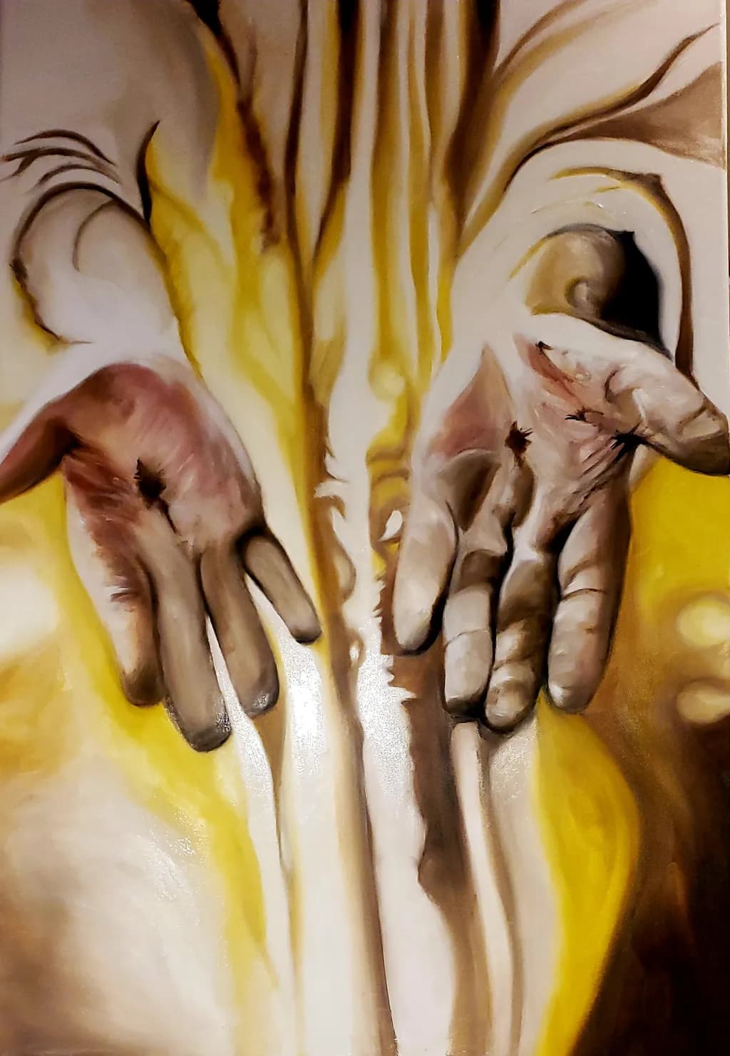 Embrace of Light: A Journey Through Open Hands
