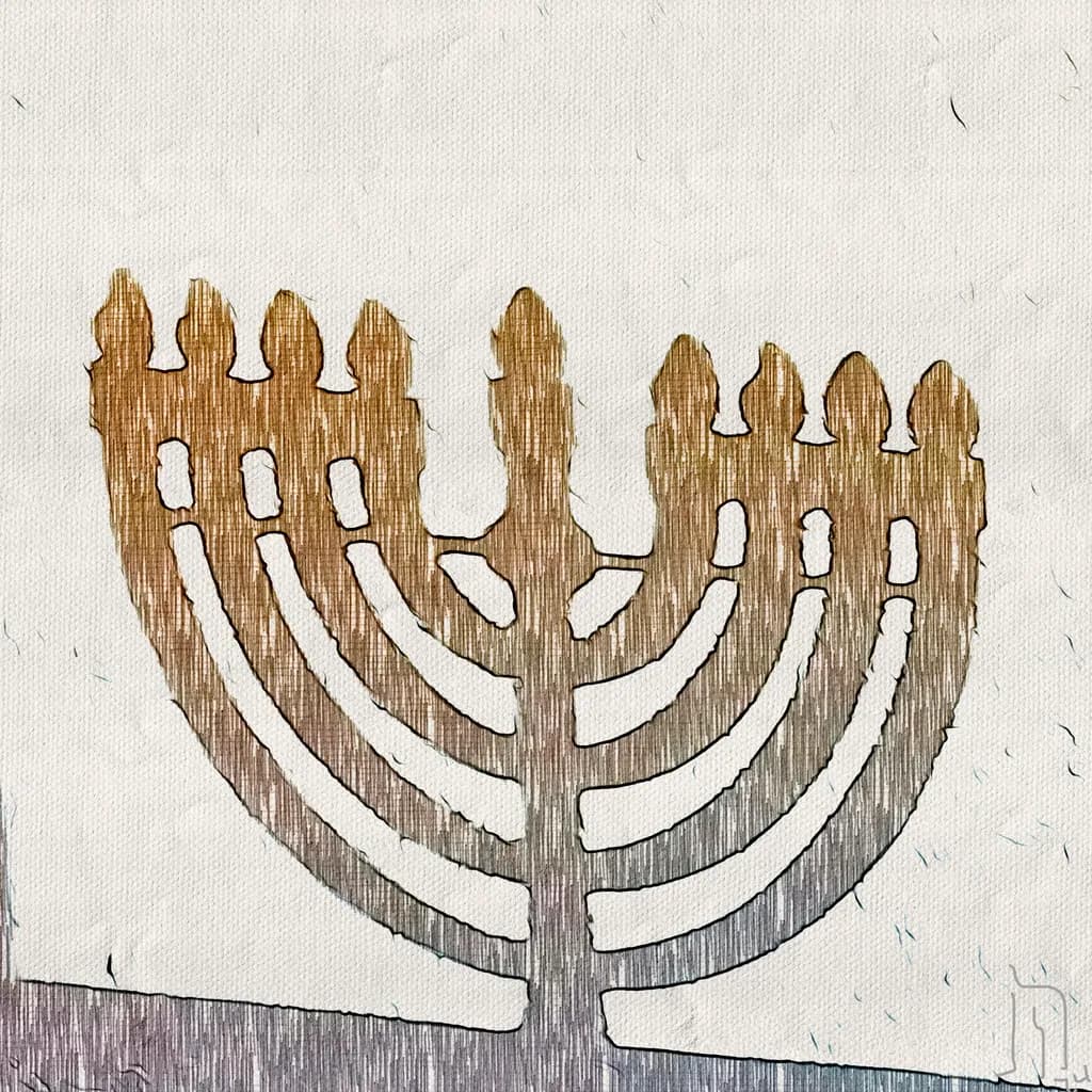 Illuminated Traditions: A Menorah's Spiritual Journey Through Light and Celebration