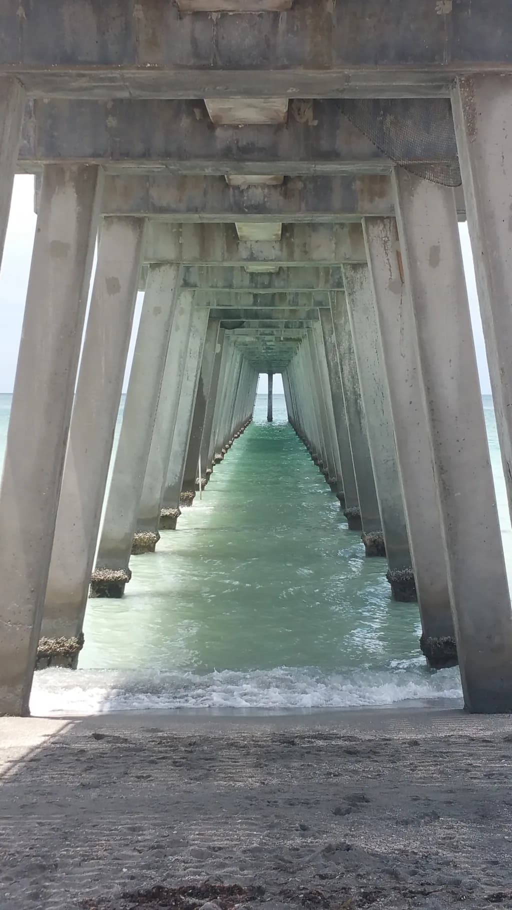Underwater Dreams: A Journey Through the Pier's Embrace