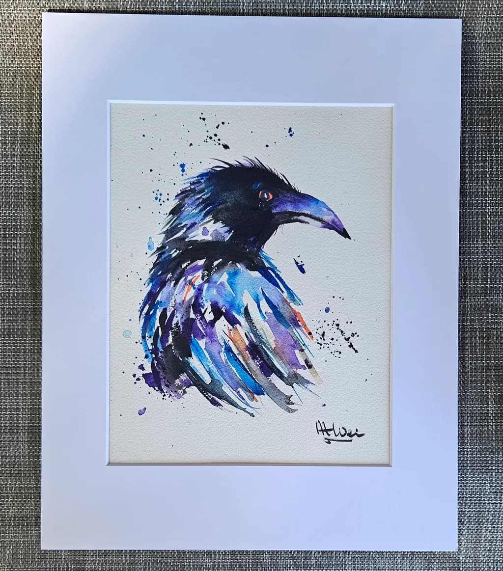 Raven Portrait