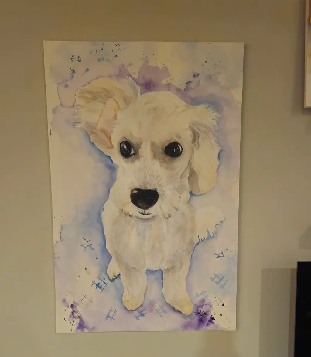 Playful Pup Portrait