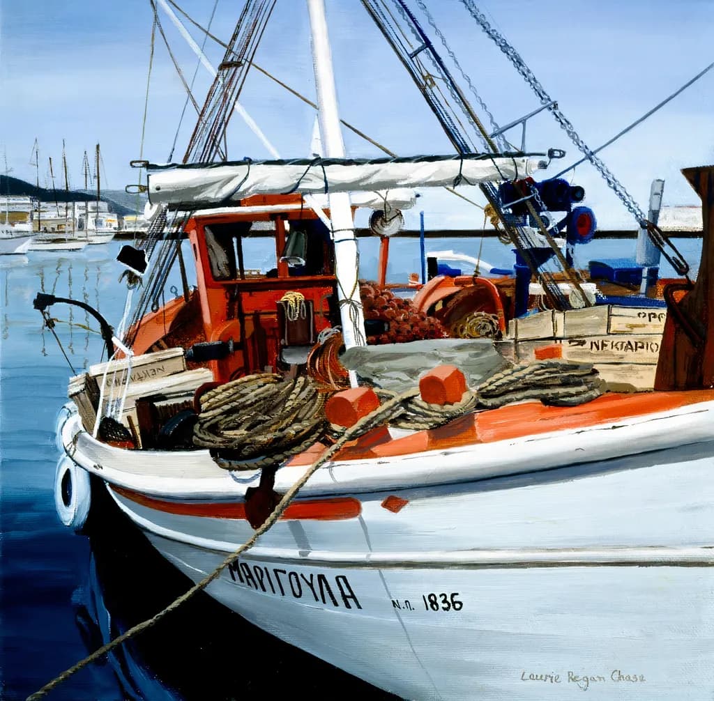Aegean Orange Boat