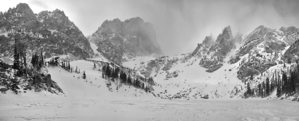 Winter Moods of Emerald Lake