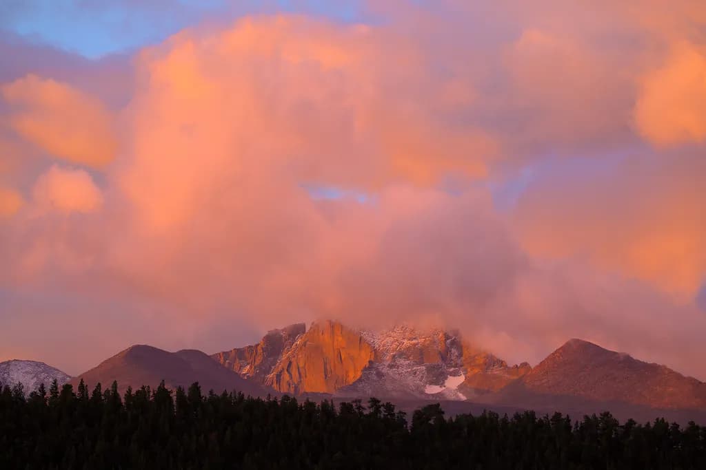 Radiance on Longs Peak