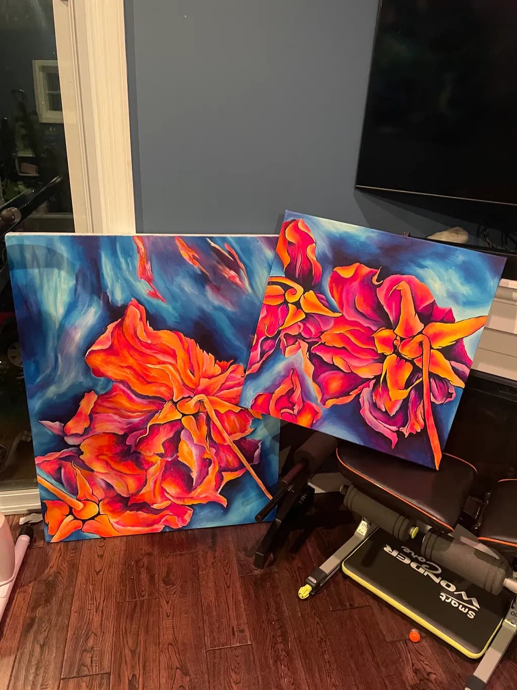 Vibrant Blossoms: A Dance of Color and Light in Floral Artistry