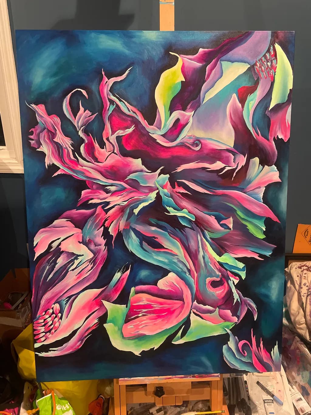Whispers of Color: A Dance of Vibrant Petals in Motion