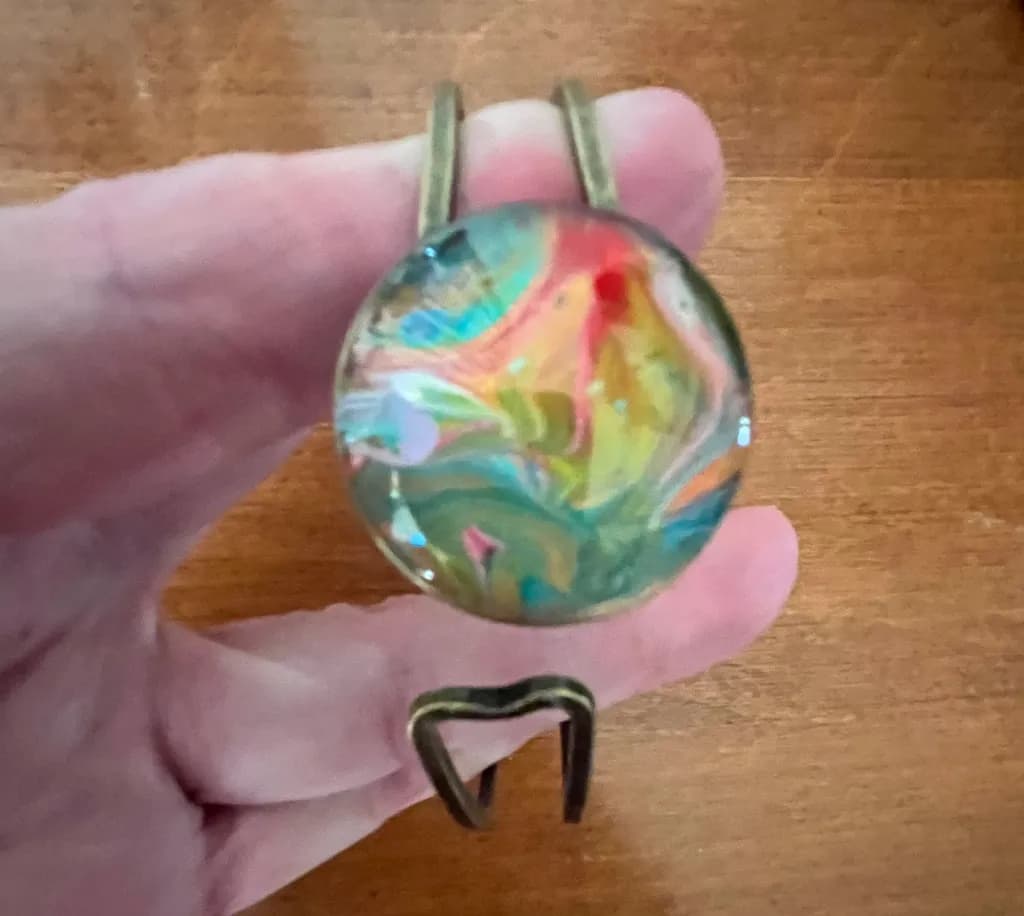 Colorful Glass Swirl