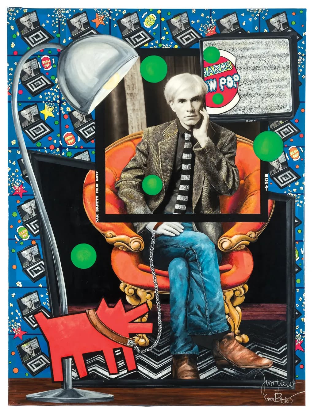 Pop Culture Reflections: A Colorful Tribute to Iconic Artistry