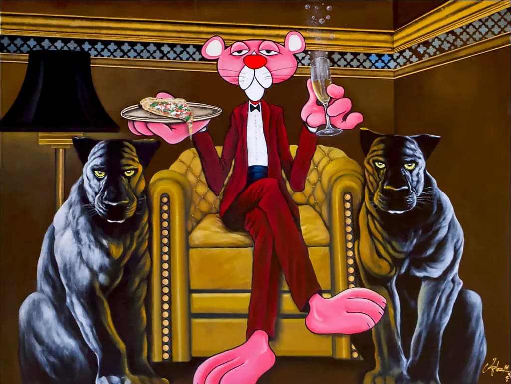 Chic Indulgence: The Pink Panther's Lavish Lounge Experience