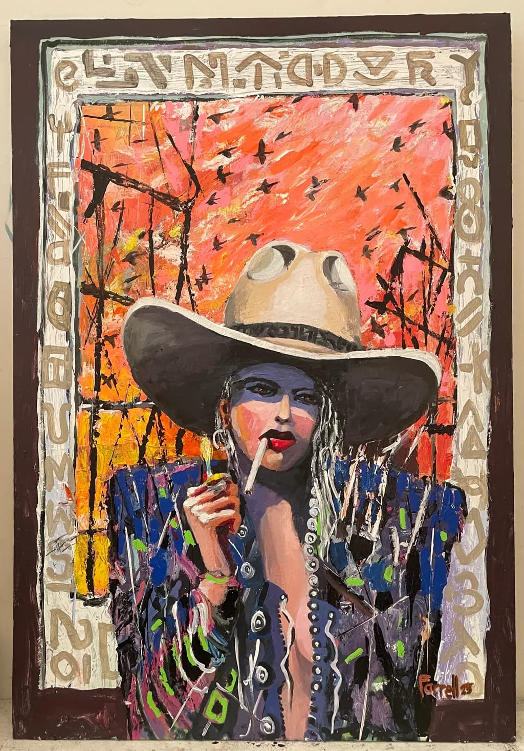 Bold Elegance: A Modern Cowgirl's Rebellion Against Tradition