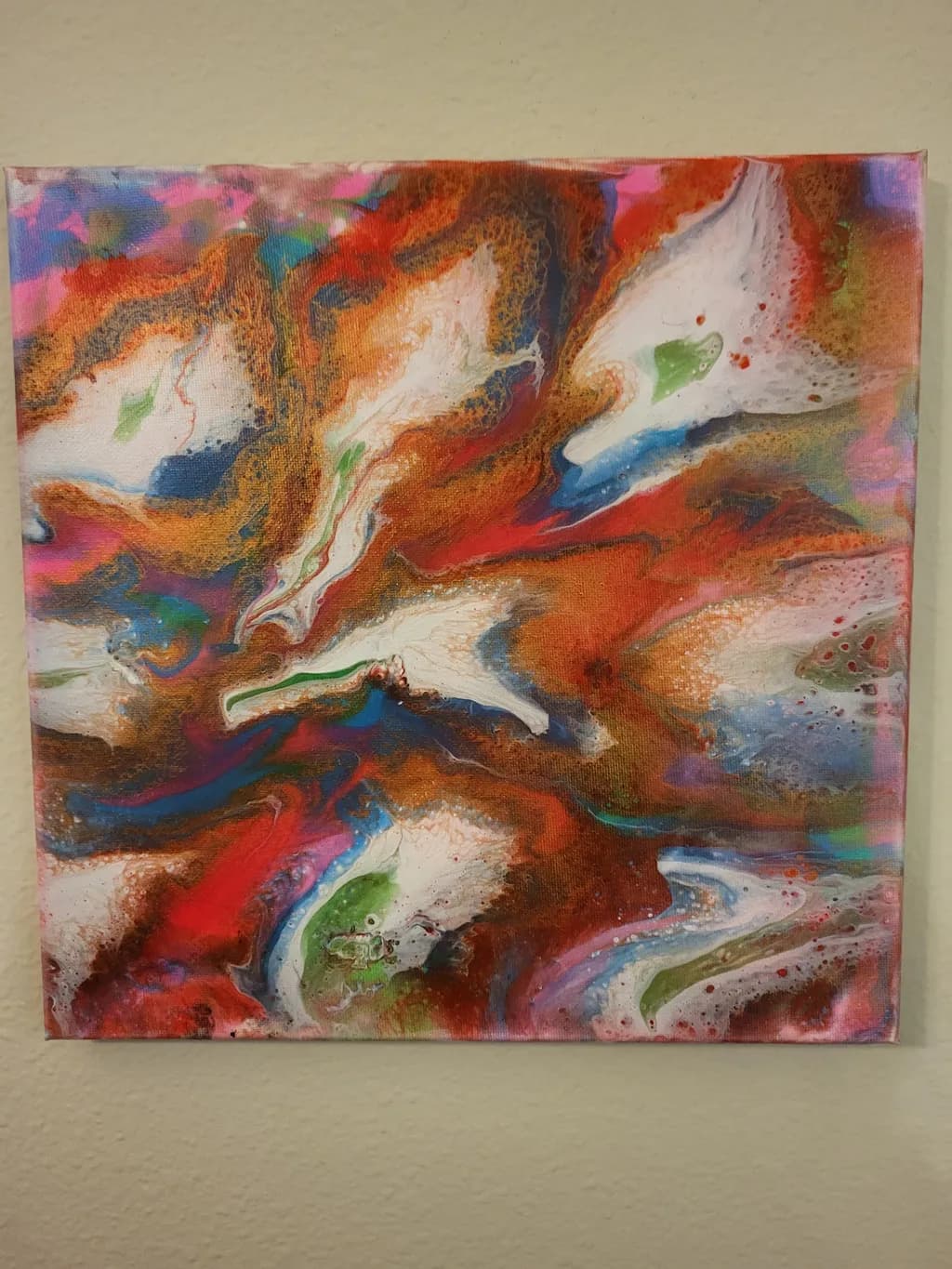 Whispers of Color: A Vibrant Dance of Abstract Emotion