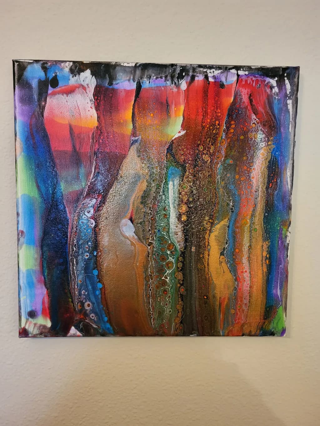 Vibrant Echoes: A Symphony of Color and Texture in Abstract Art