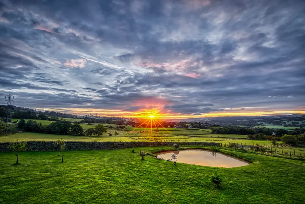 Sunrise Over Twice Brewed