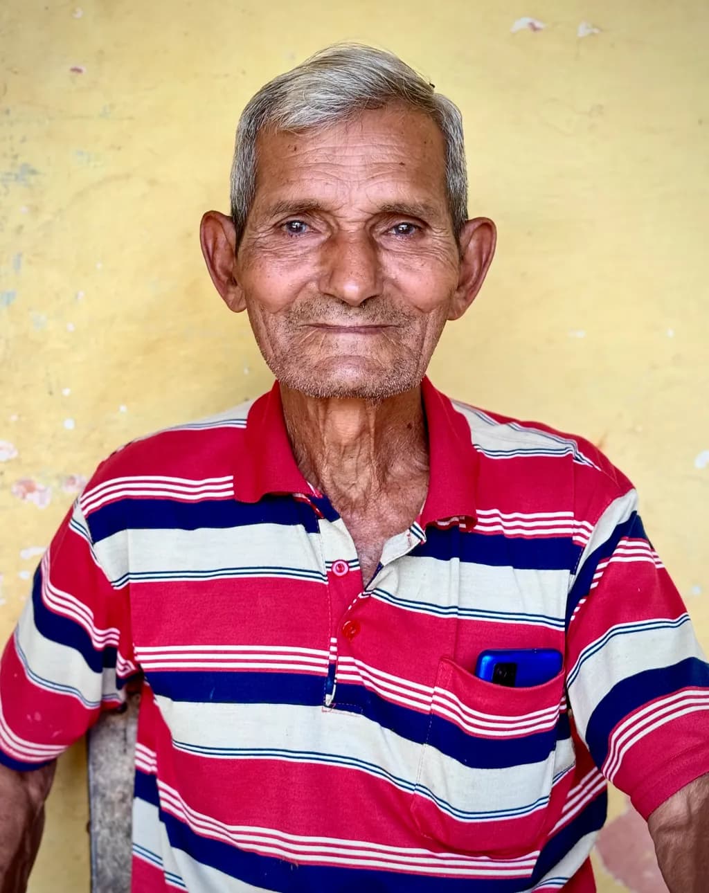 Timeless Wisdom: A Portrait of Resilience and Grace in Everyday Life