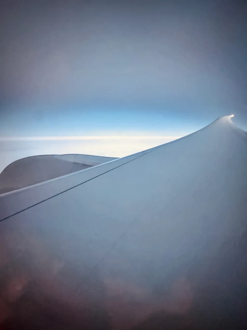 Skyward Journey: A Serene Perspective from Above the Clouds