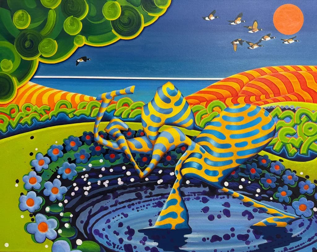 "Floral Reflections"