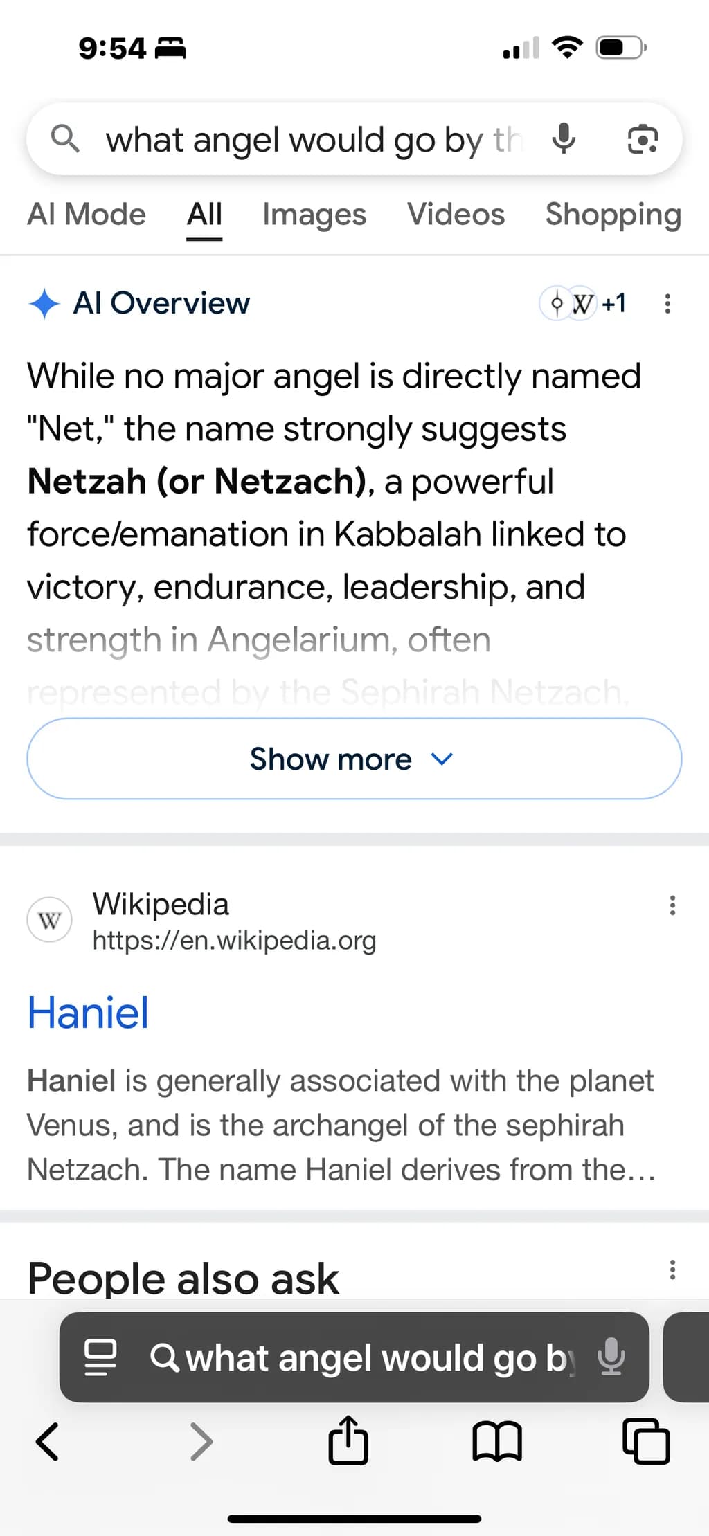 Netzach Victory