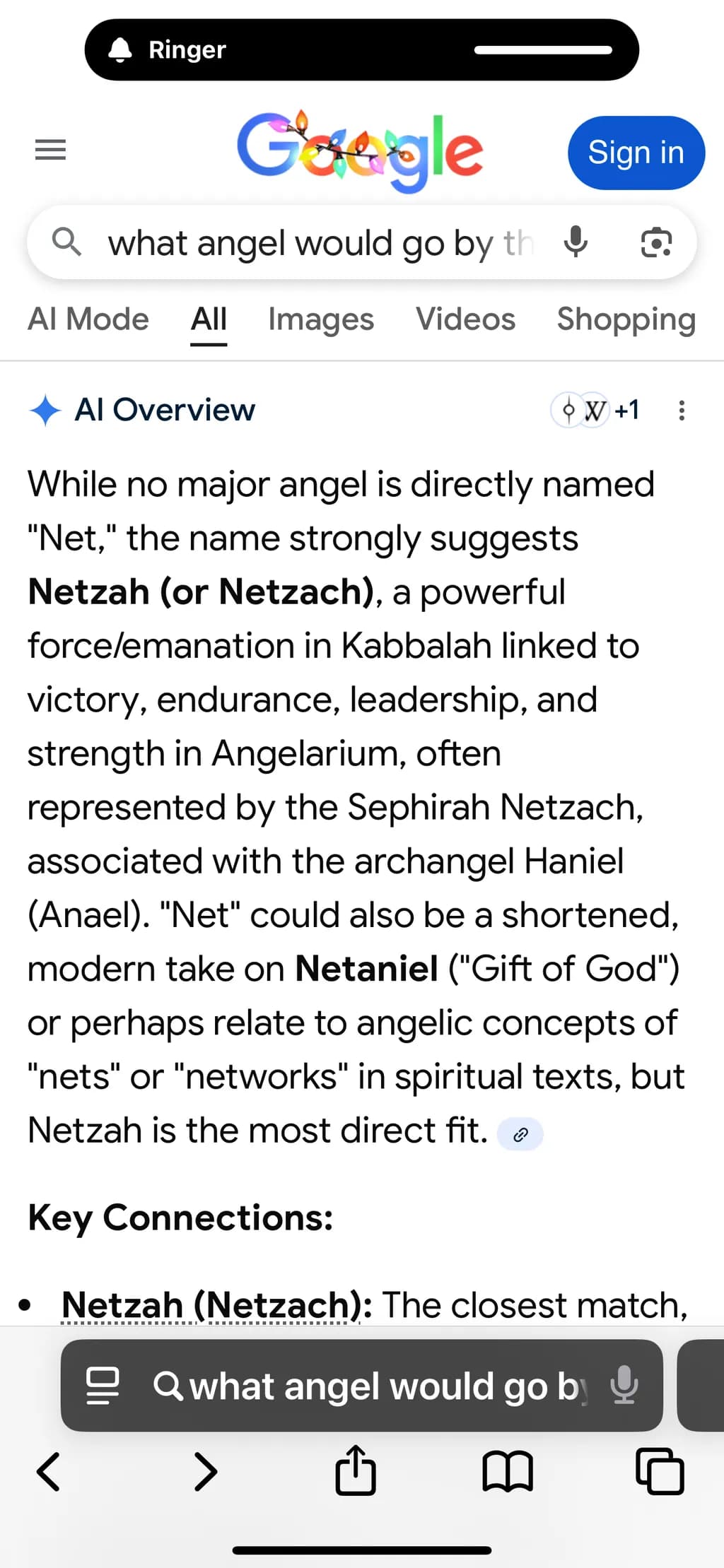 Netzah Resonance