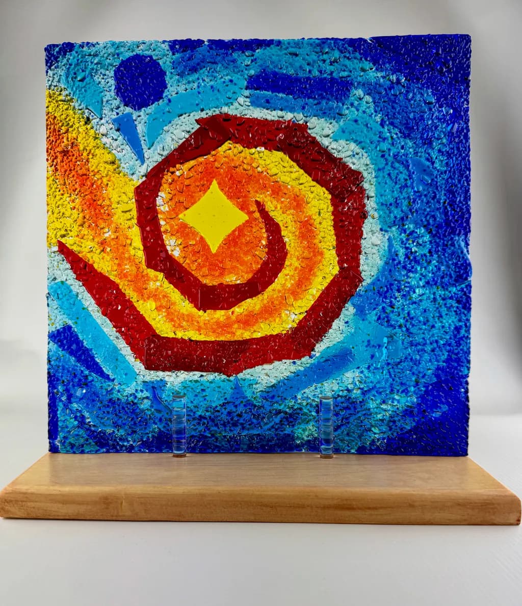 Rolling Light Spiral
