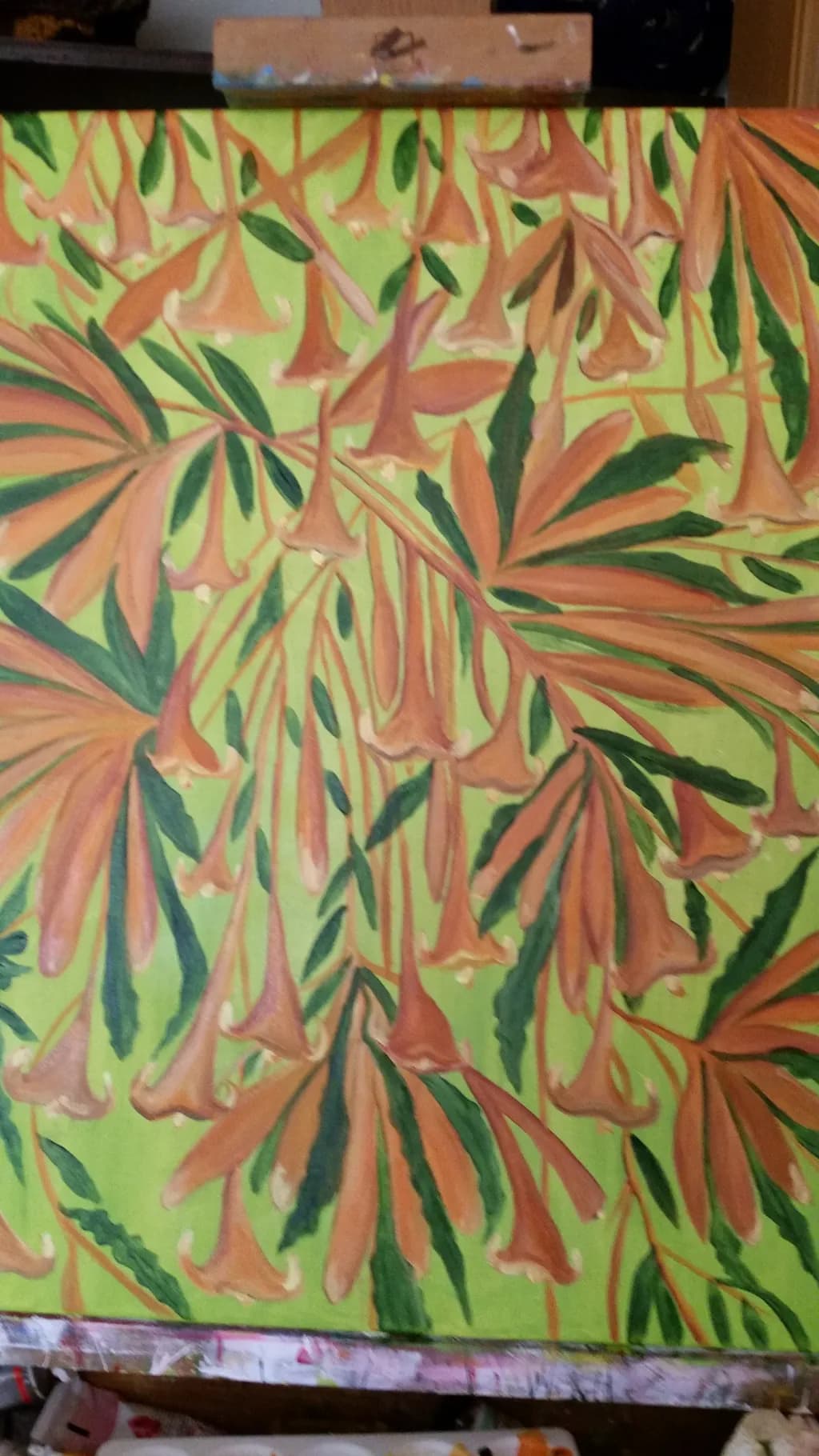 Tropical Flowers and Leaves