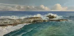 Waves Over the Rocks