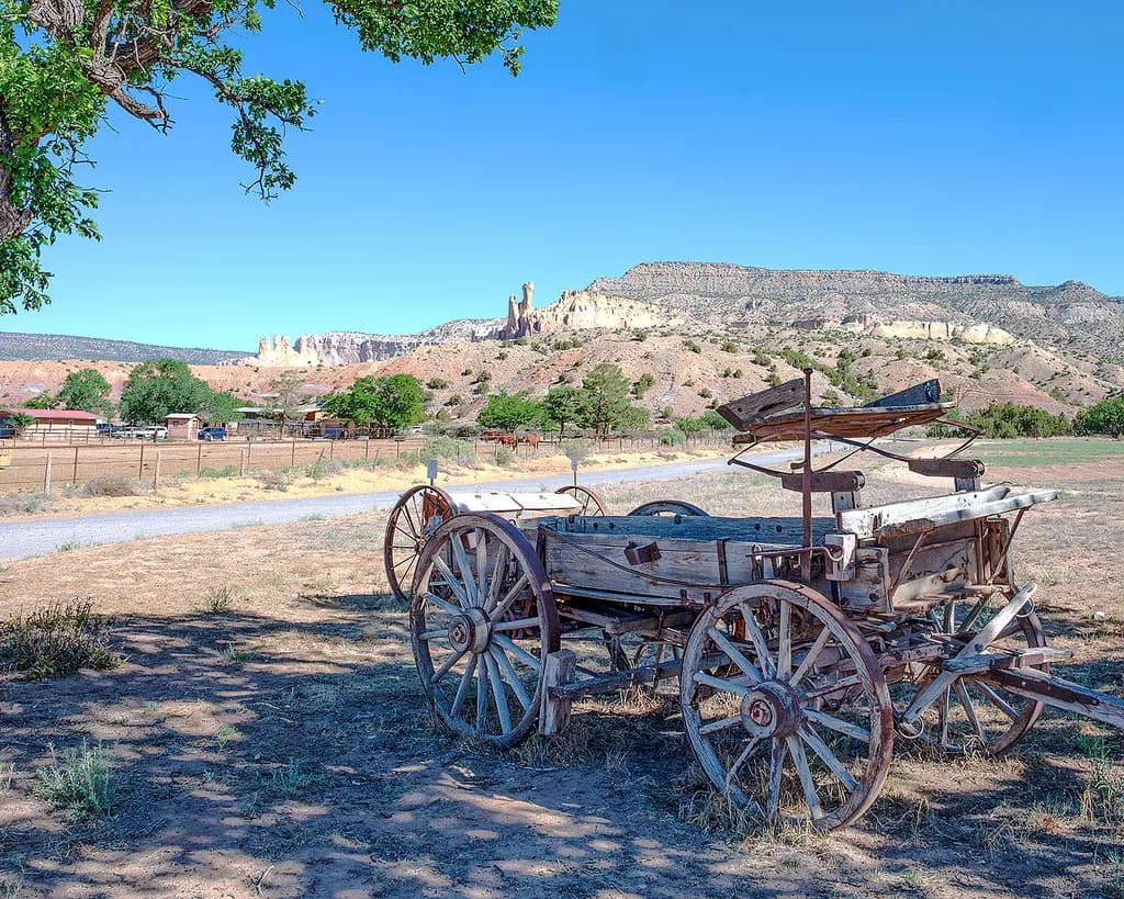 Rustic Wagon Rest