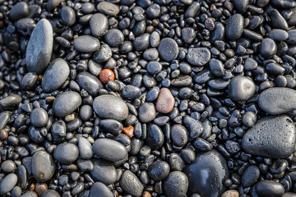 Whispers of the Shore: A Dance of Pebbles and Light