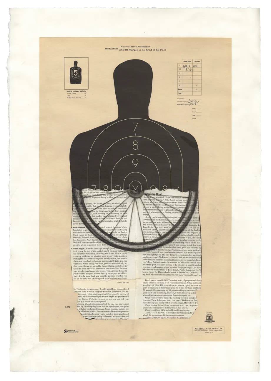Vintage Silhouette Target: A Unique Blend of Art and Design in Shooting Illustration