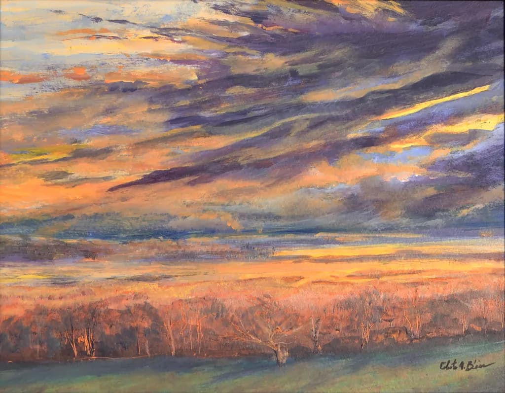 Marsh Reverie at Dusk