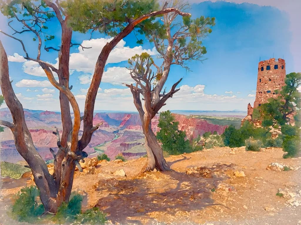 Canyon Tower View