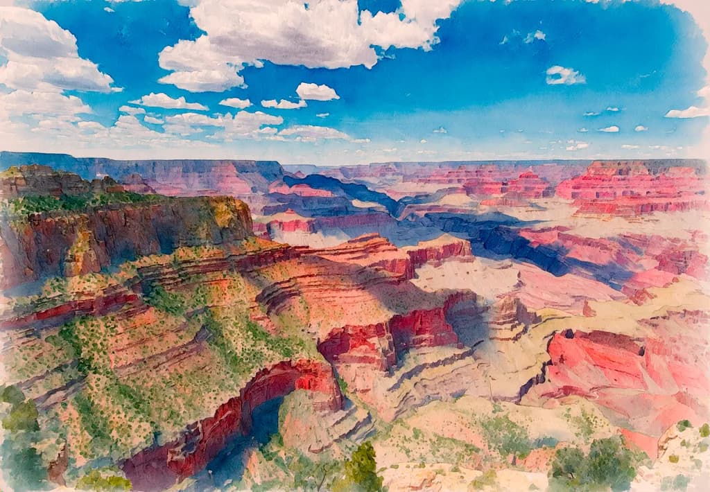 Grand Canyon Layers