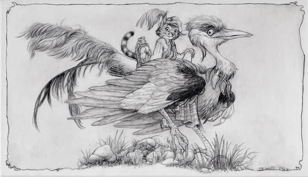 Cat and Bird Ride