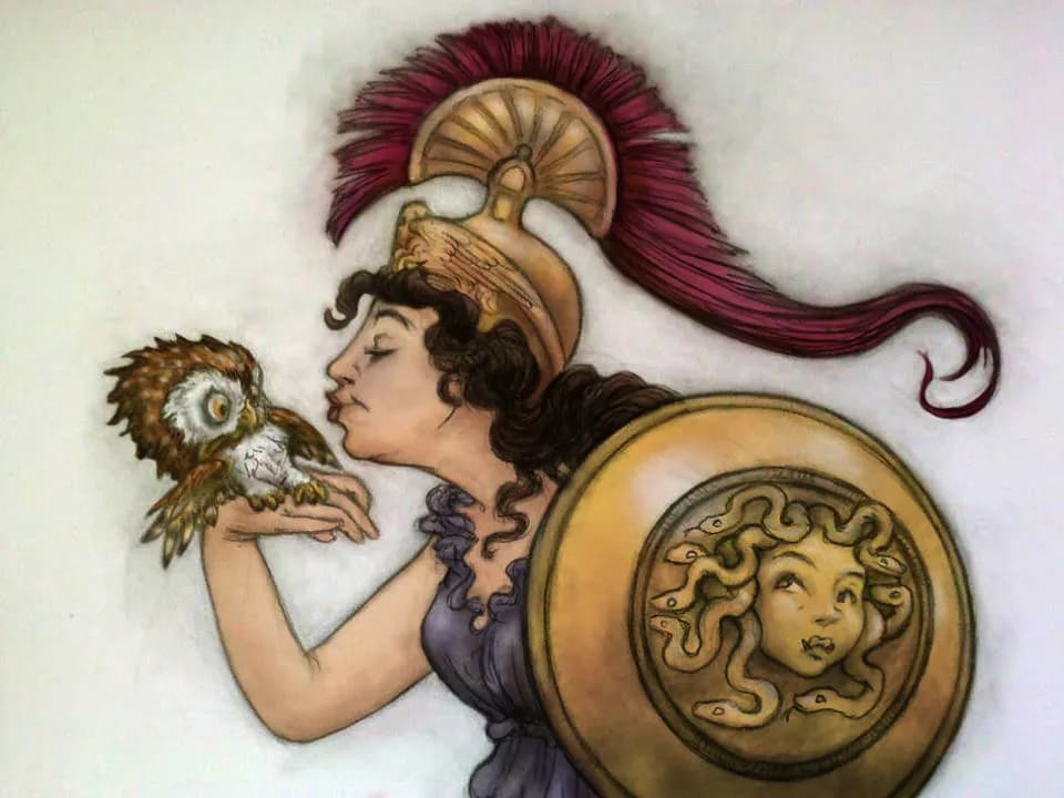 Athena's Embrace