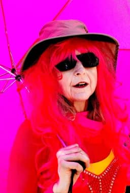 Neon Umbrella Glam