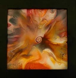 Amber Spiral Flow