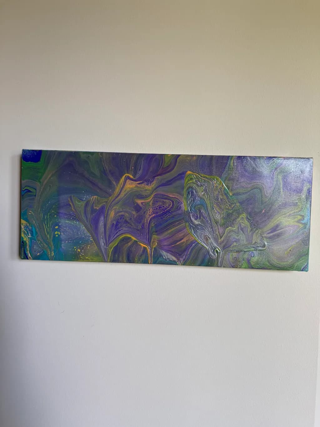 Amethyst Green Marbling