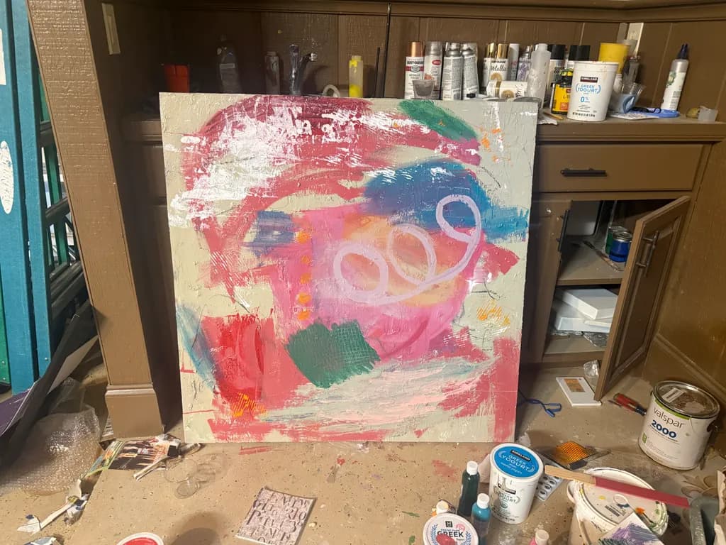Painted Circles in Motion