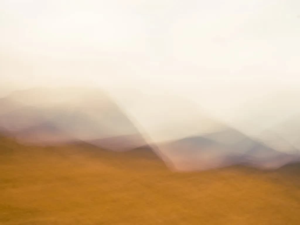 Whispers of the Horizon: A Dreamy Landscape in Motion