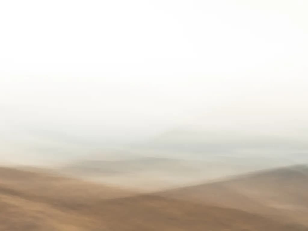 Whispers of Earth: A Soft, Minimalist Landscape in Abstract Harmony