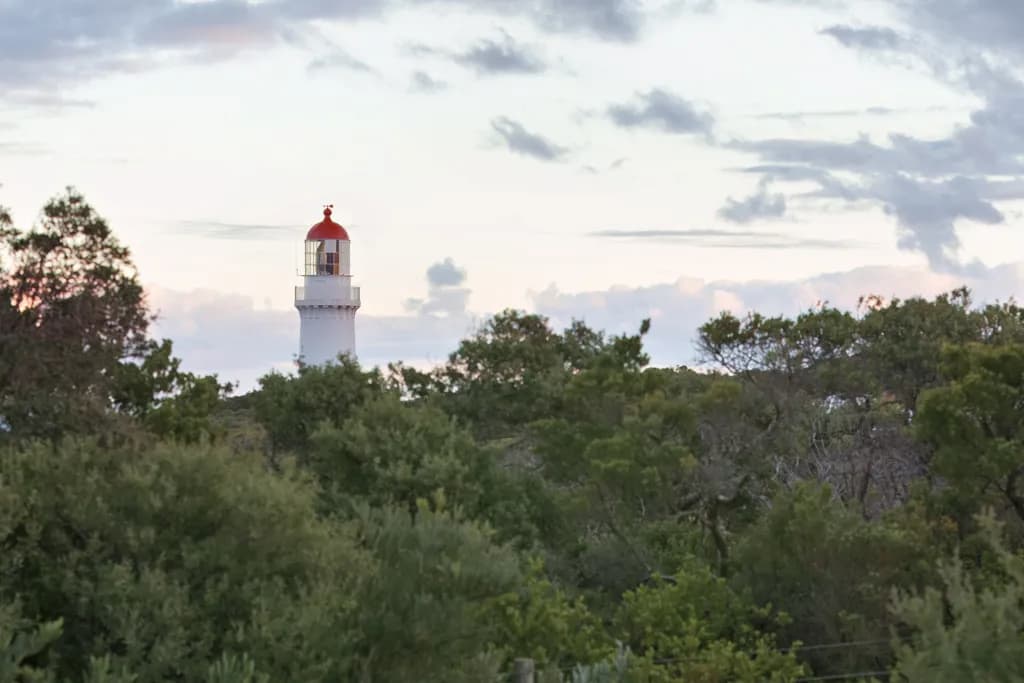 Cape Schank Lighthouse on a Winter Morning [6279]