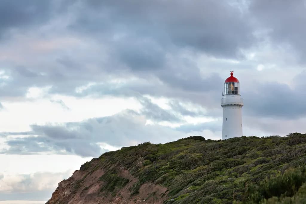Cape Schank Lighthouse on a Winter Morning [6287]