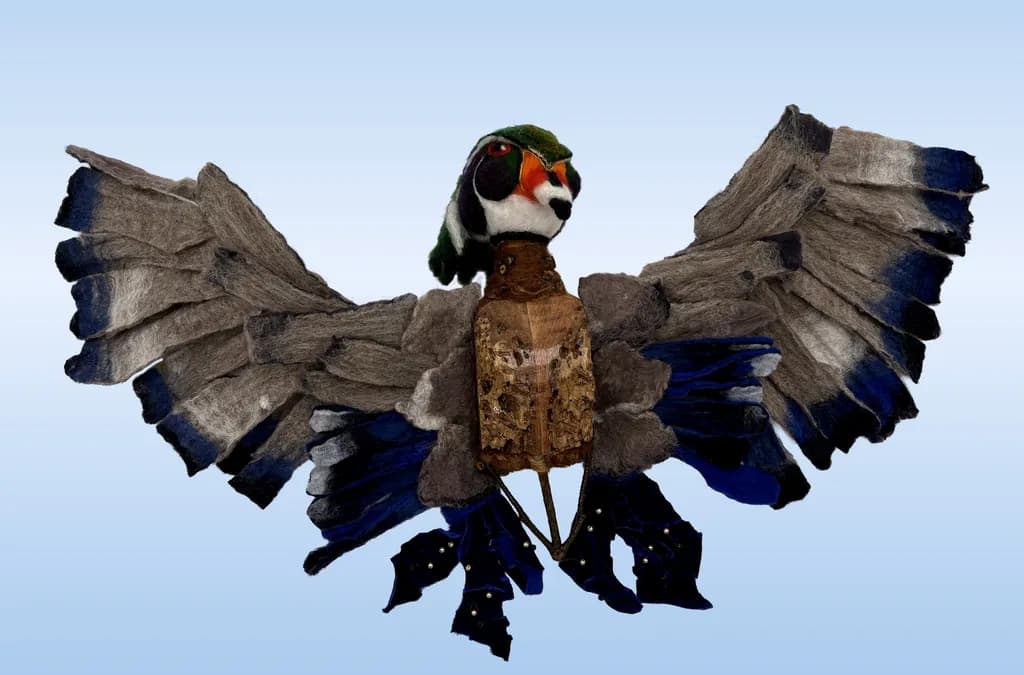 Feathered Fun: Wood Duck