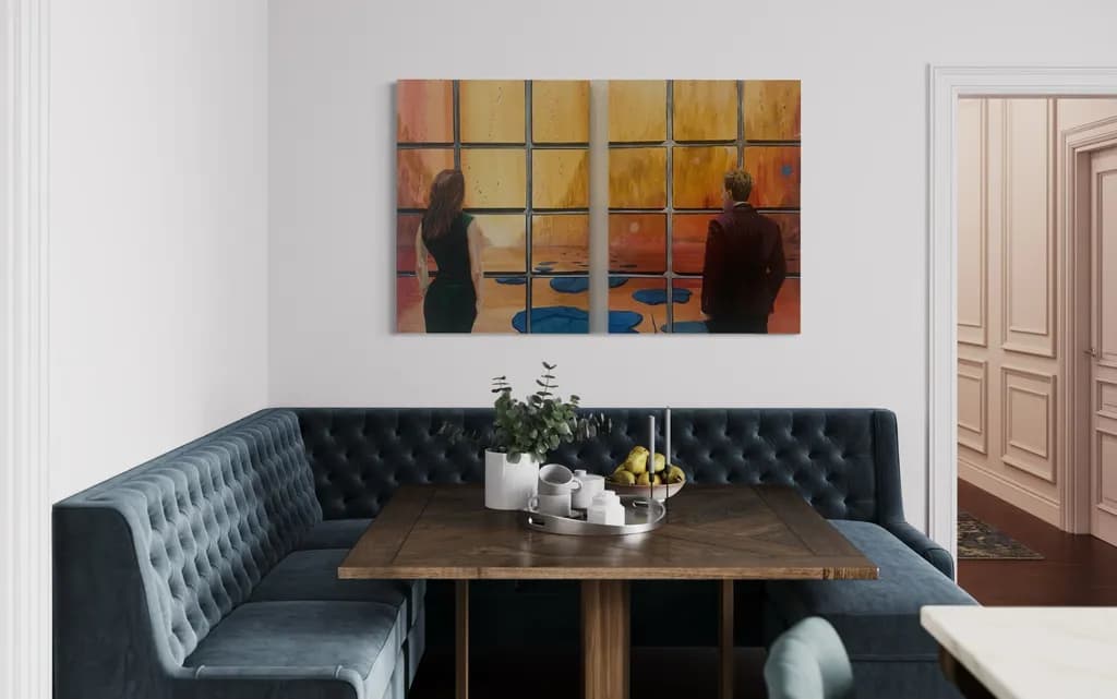Whispers of Connection: A Journey Through Color and Emotion in Contemporary Art