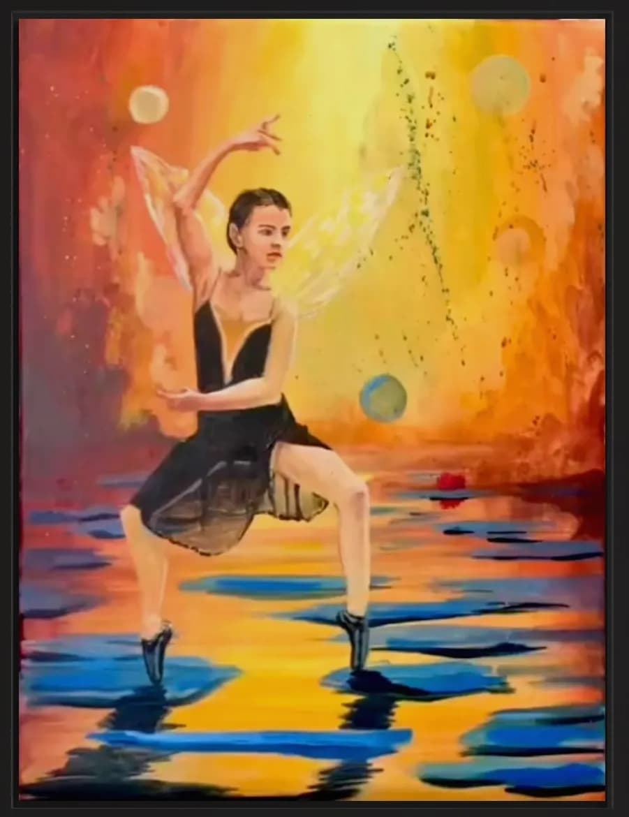 Ethereal Dance: A Journey Through Color and Motion