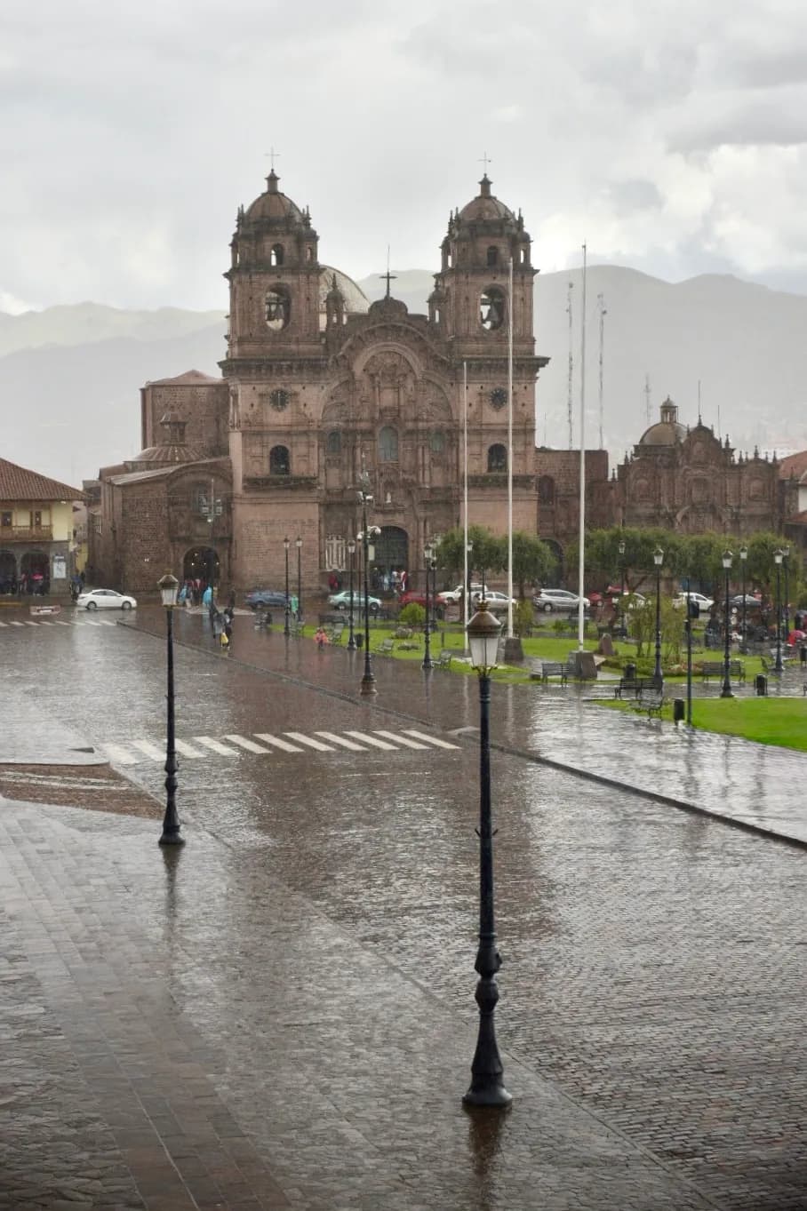 Rainy Plaza de Armas